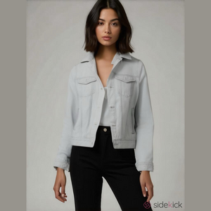 H&M Light Wash Denim Jacket